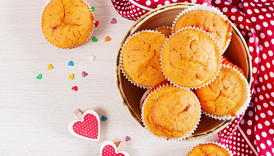 Muffins de Zanahoria y Naranja