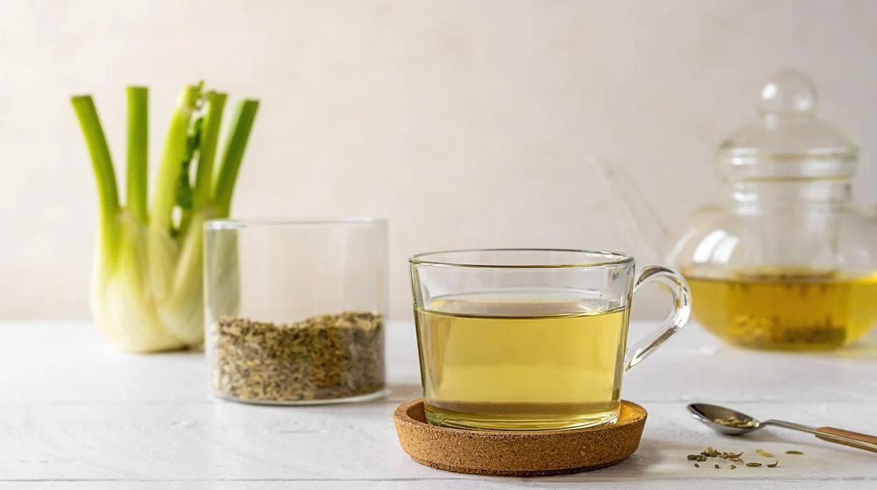 Infusión: decocción de semillas de hinojo/ manzanilla y coriandro.